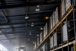 Ceiling-mounted warehouse Wi-Fi access points